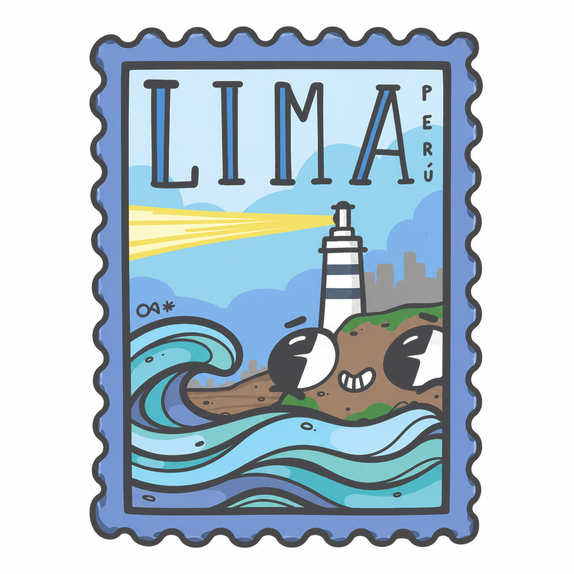 IMAN LIMA ESTAMPA