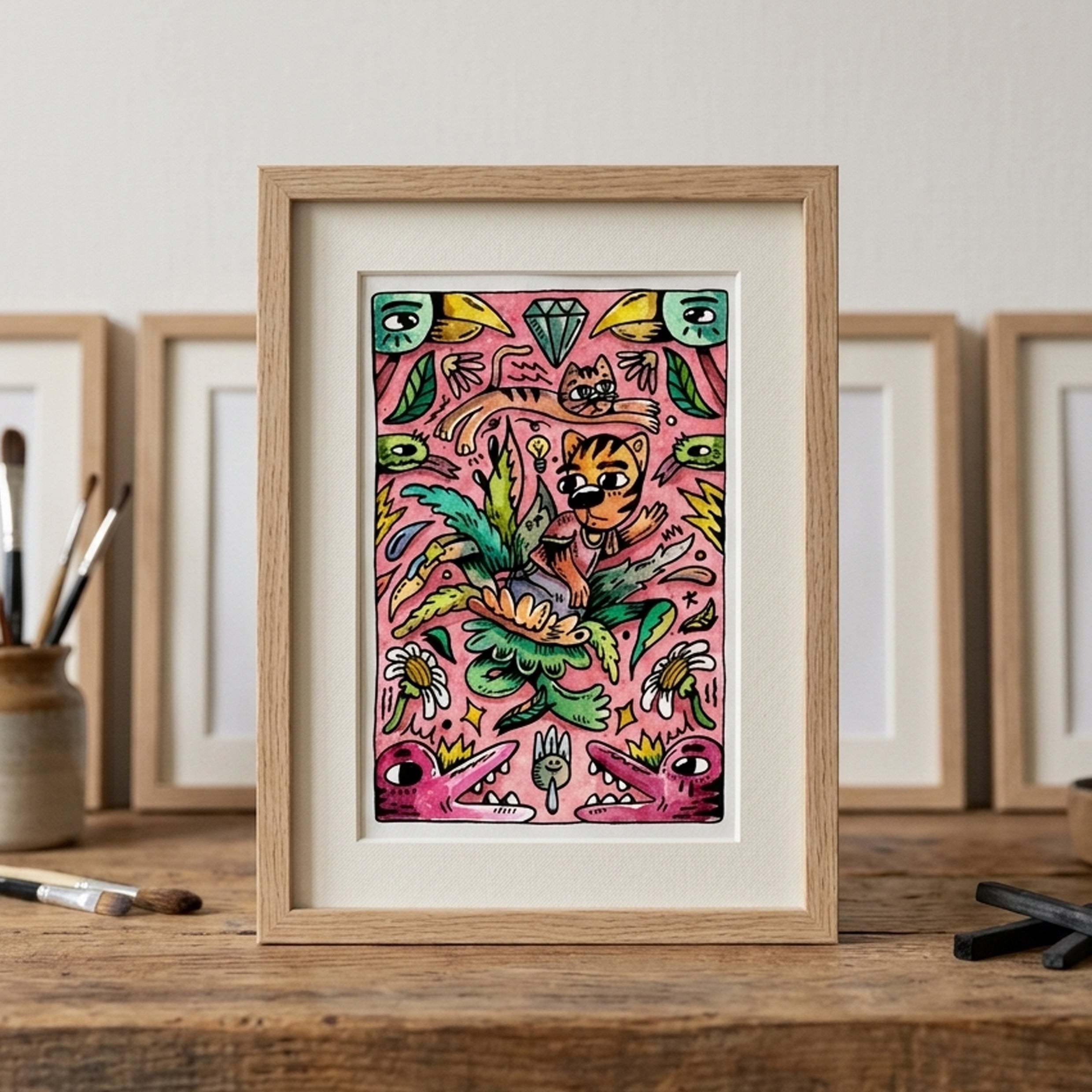 PRINT GATITO TRIP