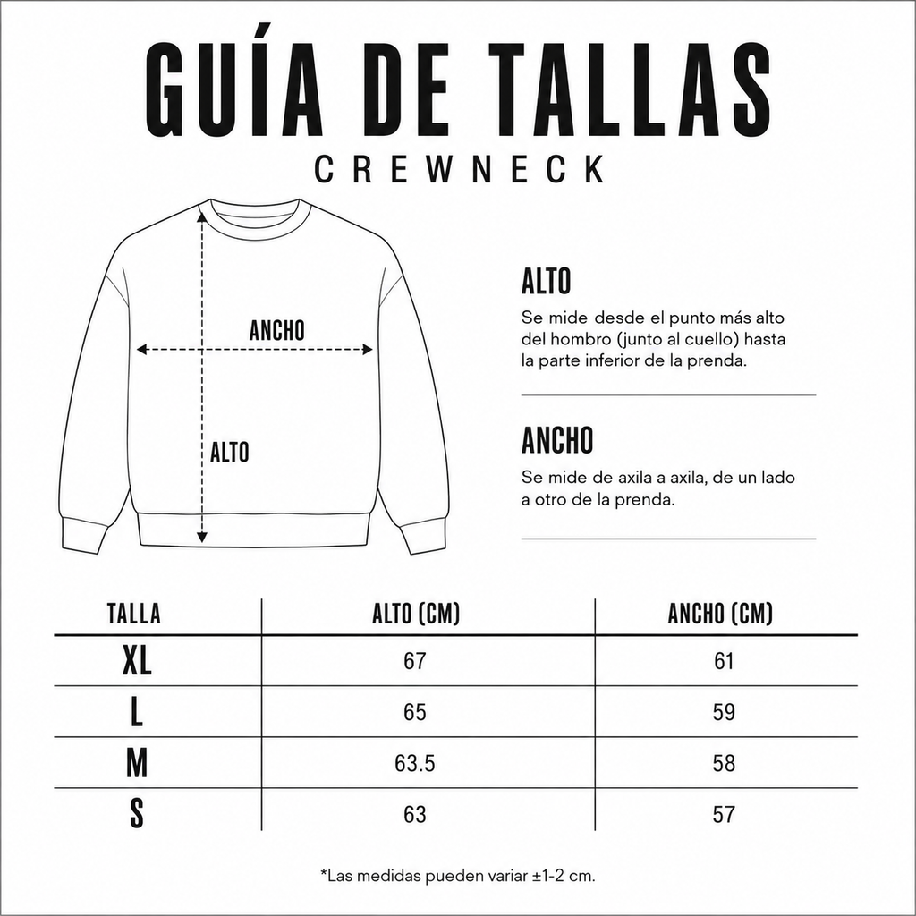 CREWNECK HUACO