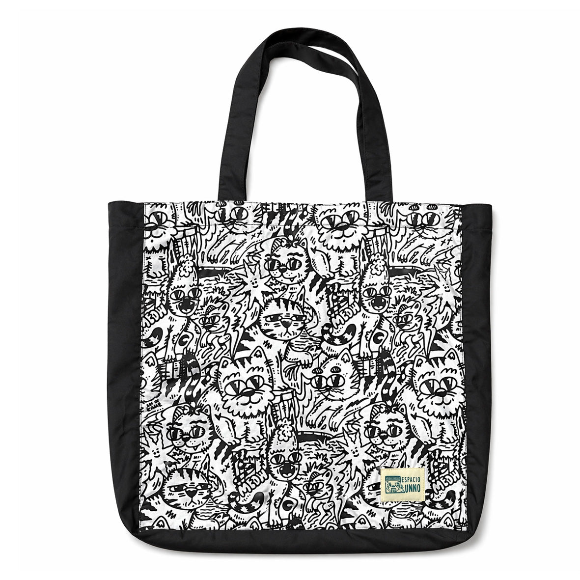TOTEBAG GATITOS B/N