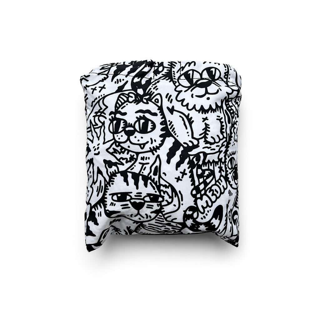 TOTEBAG GATITOS B/N