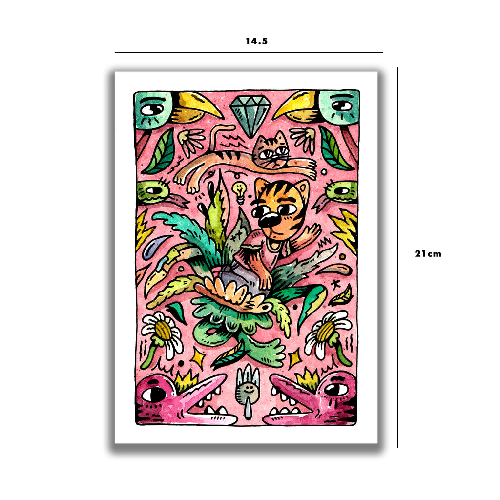 PRINT GATITO TRIP