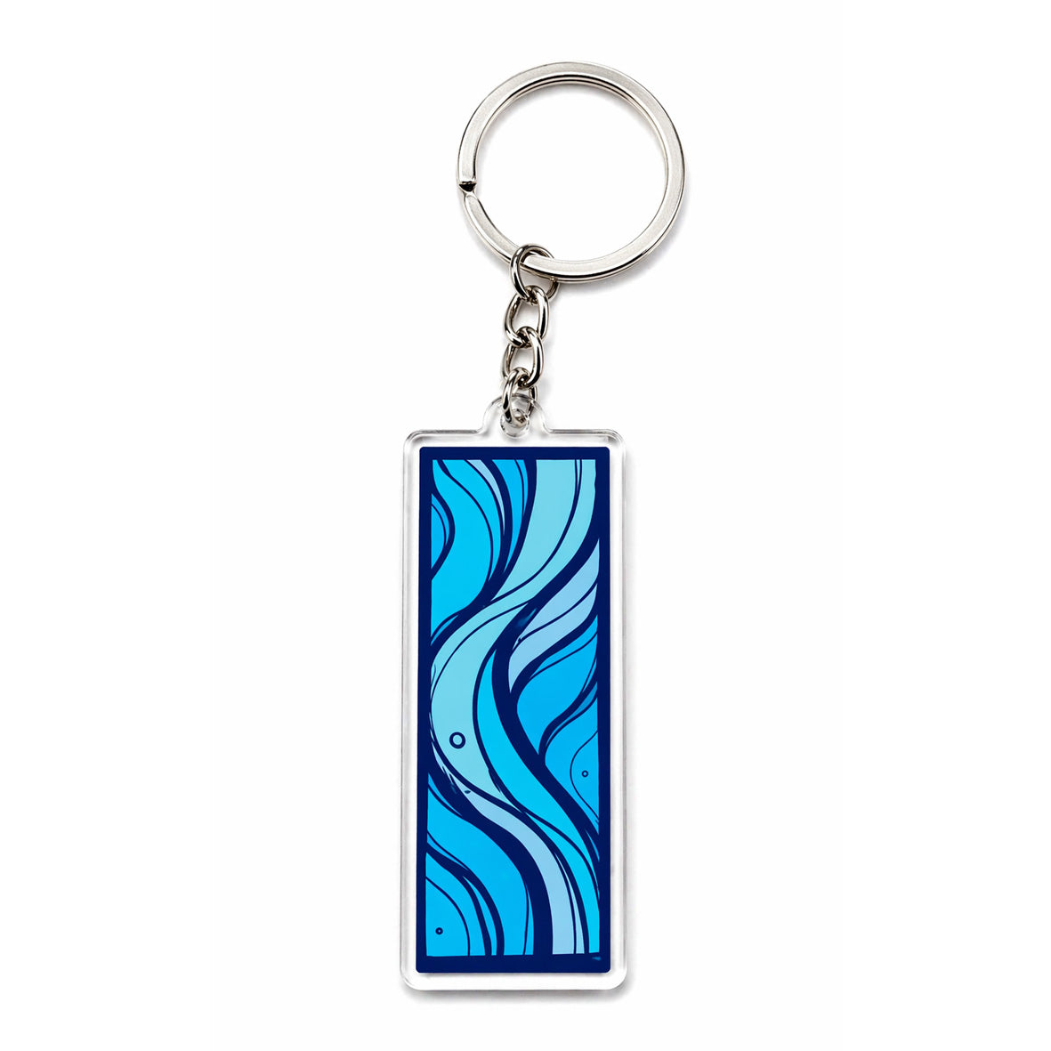 LLAVERO PORTAL AZUL